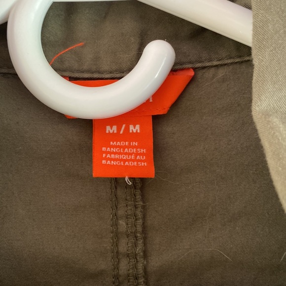 Khaki Green Utility Jacket - size M - Picture 4 of 9